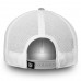 Men's Denver Broncos NFL Pro Line by Fanatics Branded Heathered Gray/White Lux Slate Trucker Adjustable Hat 2998590